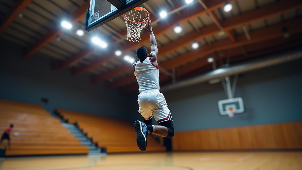 vertical jump for dunking